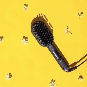 Amika Mini Polished Perfection Straightening Brush ($48 retail value)